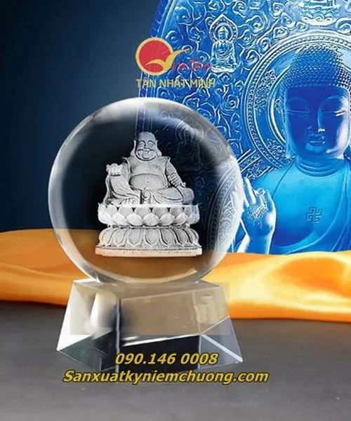 Pha lê 3D Phật