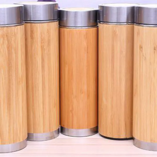 Bình giữ nhiệt tre trúc, Bình giữ nhiệt làm quà tặng, bình giữ nhiệt khắc tên