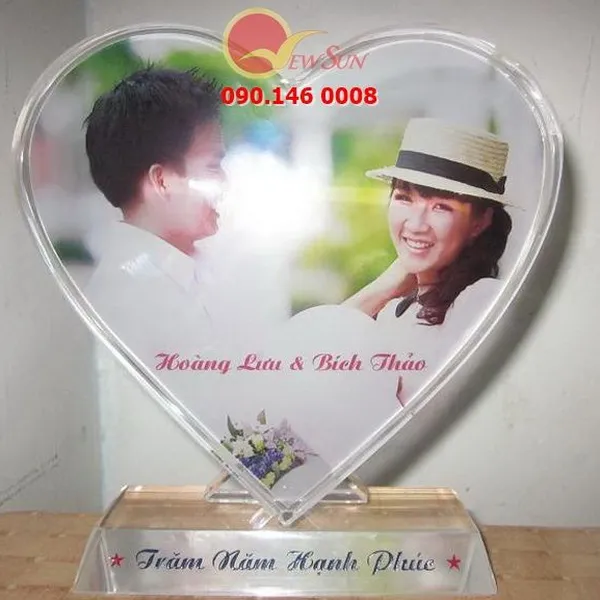 Kỷ niệm chương, Kỷ niệm chương pha lê