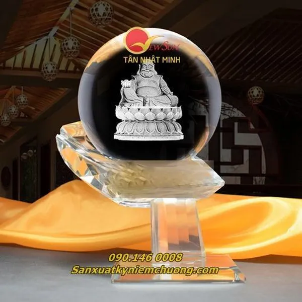 Pha lê 3D Phật