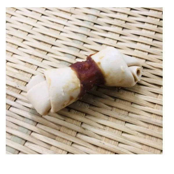 Xương sữa cuộn gà / đậu/ phô mai - Gói 6 cây