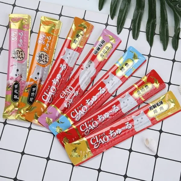 Súp thưởng Ciao cho mèo, Đồ ăn vặt, thức ăn vặt vãnh hàng ngày