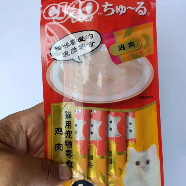 Súp thưởng Ciao cho mèo, Đồ ăn vặt, thức ăn vặt vãnh hàng ngày