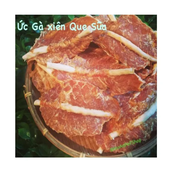 Ức gà xiên que sữa - Gói 400g