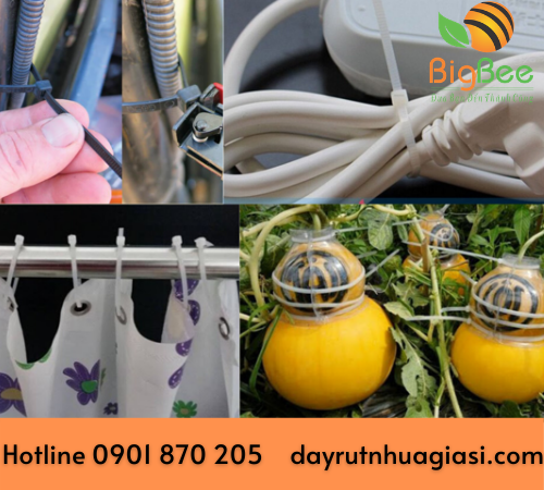 Những công dụng của dây rút nhựa