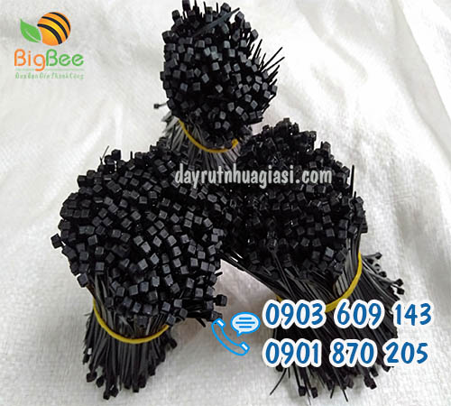 Dây rút nhựa đen bền chắc, chịu lực sỉ lẻ