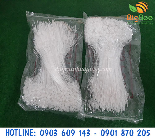 Đạn xỏ nhựa 5 inch treo mác quần áo