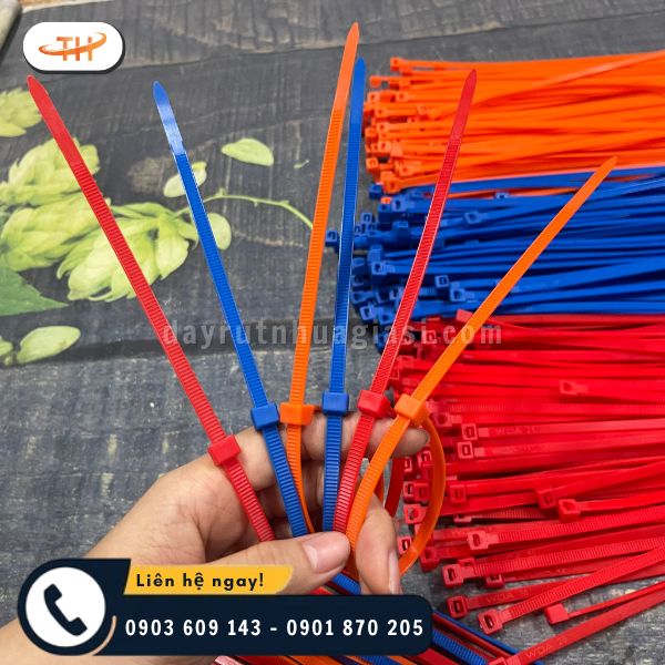 Dây rút nhựa đa dạng màu sắc Dây rút nhựa đa dạng màu sắc