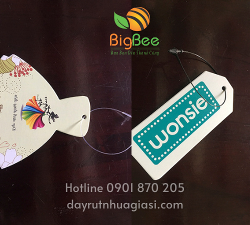 Dây treo nhãn mác giày, quần áo...