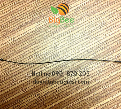 Dây treo nhãn mác màu đen treo mác quần áo