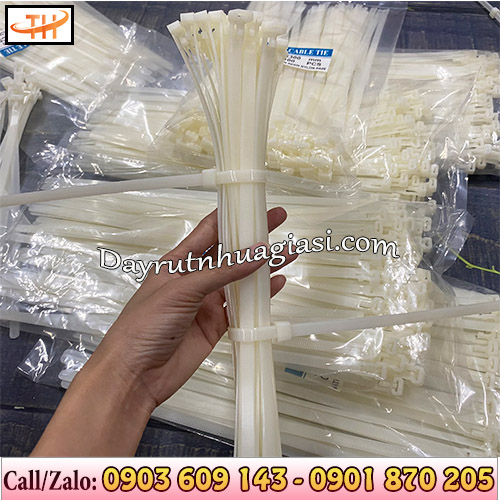 Dây thít nhựa tháo mở được đóng túi tiện lợi Dây thít nhựa tháo mở được đóng túi tiện lợi