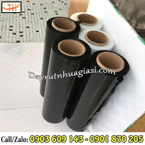 Màng pe quấn pallet màu đen Màng pe quấn pallet màu đen