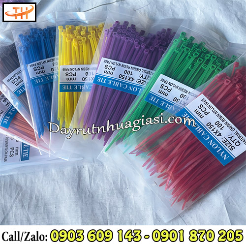 Dây rút nhựa đóng bịch tiện lợi  Dây rút nhựa đóng bịch tiện lợi