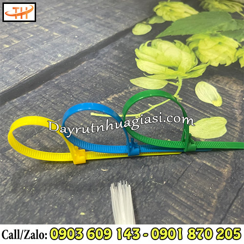 Dây rút nhựa tháo mở được  Dây rút nhựa tháo mở được