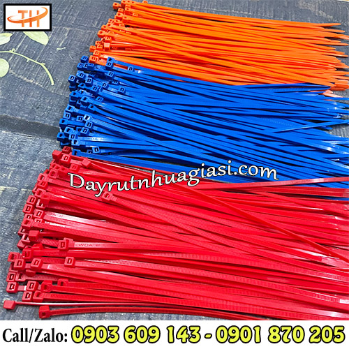 Dây rút nhựa màu sắc bắt mắt  Dây rút nhựa màu sắc bắt mắt