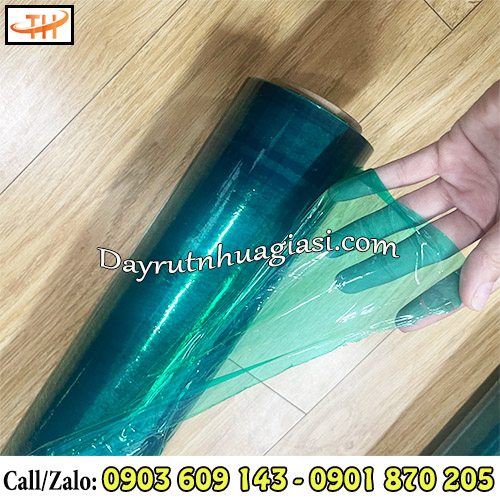 Màng PE màu xanh trong suốt  Màng PE màu xanh trong suốt