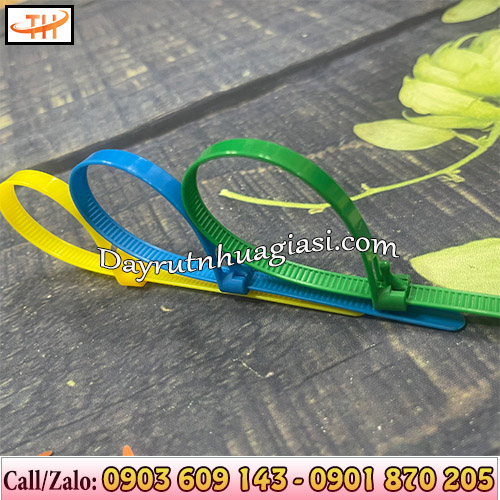 Dây rút nhựa tháo mở được Dây rút nhựa tháo mở được