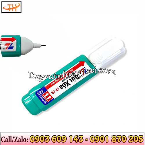 Bút xoá nước Thiên Long thiết kế tiện lợi Bút xoá nước Thiên Long thiết kế tiện lợi