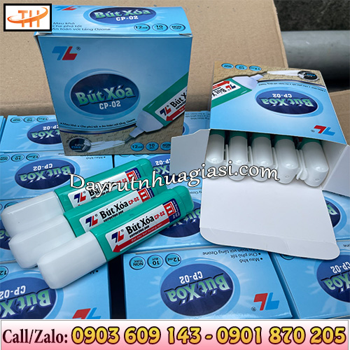 Bút xoá nước Thiên Long chính hãng, đóng hộp an toàn Bút xoá nước Thiên Long chính hãng, đóng hộp an toàn