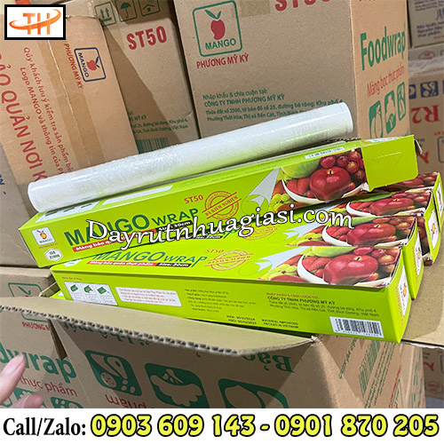 Màng bọc thực phẩm Mango chính hãng, an toàn sức khoẻ Màng bọc thực phẩm Mango chính hãng, an toàn sức khoẻ