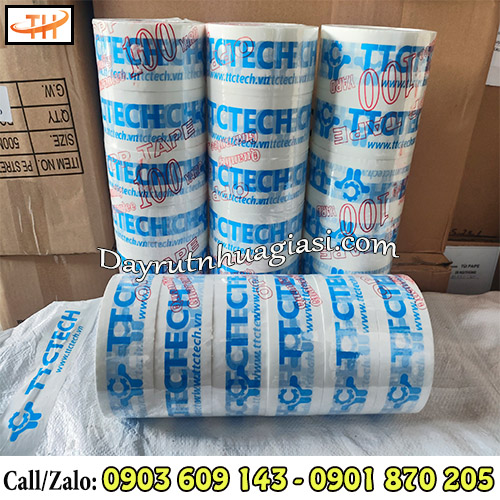 Băng keo in logo theo yêu cầu Băng keo in logo theo yêu cầu