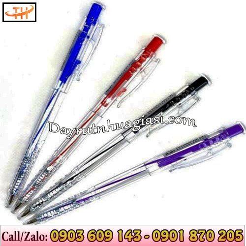 Bút bi bấm Thiên Long đa dạng với nhiều màu mực Bút bi bấm Thiên Long đa dạng với nhiều màu mực