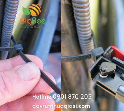 dây rút nhựa buộc đồ vật cho chắc chắn