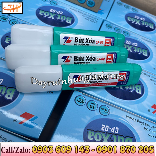 Bút xoá Thiên Long CP02 nên đậy nắp lại sau khi sử dụng Bút xoá Thiên Long CP02 nên đậy nắp lại sau khi sử dụng