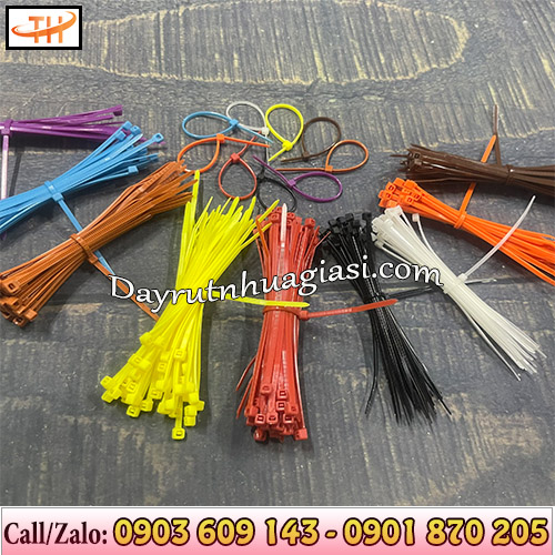 Dây rút nhựa đủ màu Dây rút nhựa đủ màu
