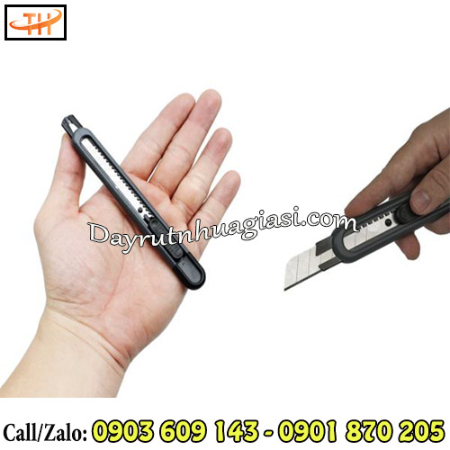 Dao rọc giấy Thiên Long thiết kế gọn nhẹ, tiện lợi Dao rọc giấy Thiên Long thiết kế gọn nhẹ, tiện lợi