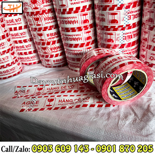Băng keo hàng dễ vỡ nền trắng  Băng keo hàng dễ vỡ nền trắng