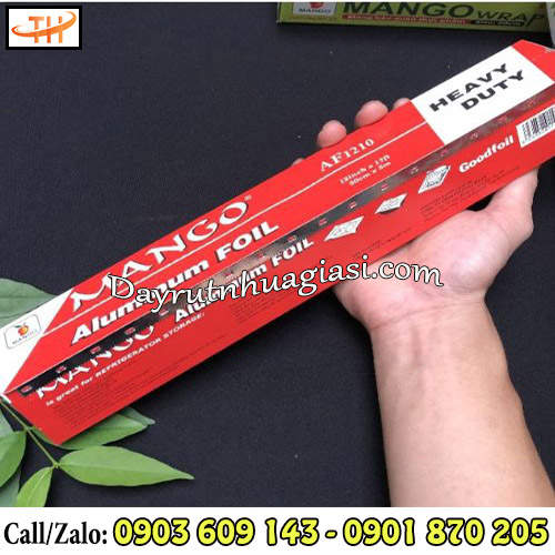 Giấy bạc nướng cuộn nhỏ Giấy bạc nướng cuộn nhỏ