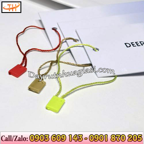 Dây dù gắn tag quần áo sang trọng Dây dù gắn tag quần áo sang trọng