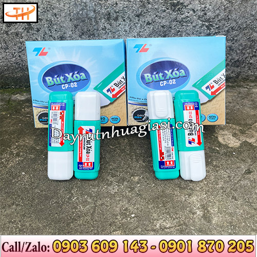 Bút xoá Thiên Long đóng hộp 10 cây Bút xoá Thiên Long đóng hộp 10 cây