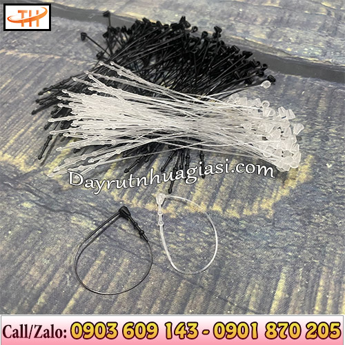 Dây nhựa gắn tag đầu nhọn Dây nhựa gắn tag đầu nhọn