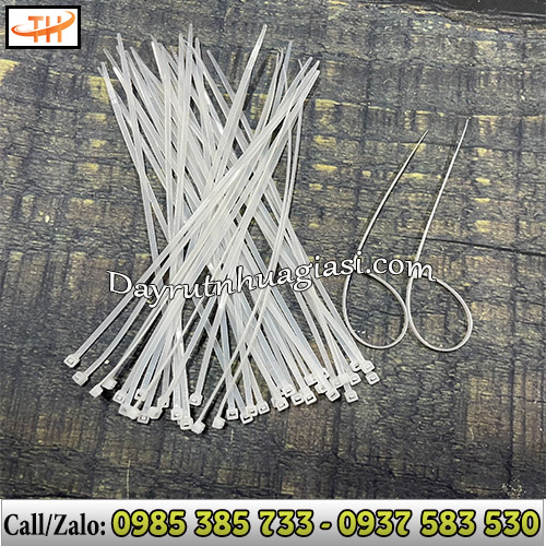 Dây rút nhựa trắng Dây rút nhựa trắng