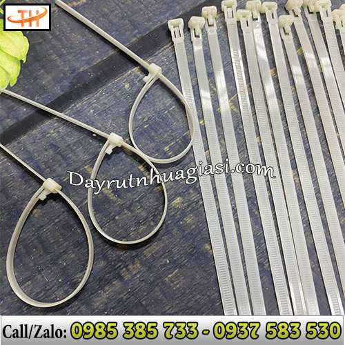 Dây rút nhựa tháo mở được Dây rút nhựa tháo mở được