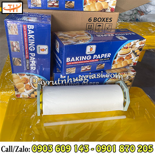 Giấy nến nướng bánh chất lượng, chính hãng Giấy nến nướng bánh chất lượng, chính hãng