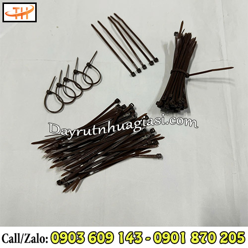 Dây rút nhựa 10cm sẵn kho giá rẻ Dây rút nhựa 10cm sẵn kho giá rẻ