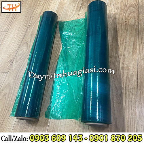 Cuộn màng PE màu xanh Cuộn màng PE màu xanh