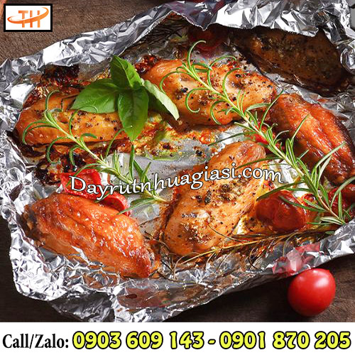 Giấy bạc nướng thịt Giấy bạc nướng thịt