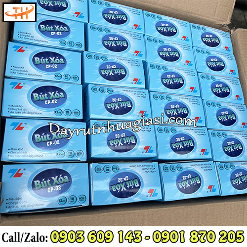 Bút xoá nước Thiên Long thùng 24 hộp Bút xoá nước Thiên Long thùng 24 hộp