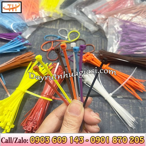 Dây rút nhựa đủ màu chất lượng Dây rút nhựa đủ màu chất lượng
