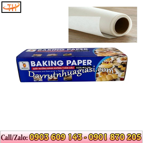 Giấy nến nướng bánh, tiện lợi, an toàn Giấy nến nướng bánh, tiện lợi, an toàn