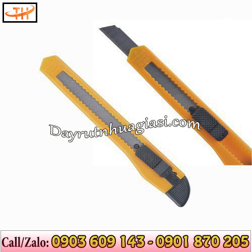 Dao rọc giấy có cấu tạo đơn giản Dao rọc giấy có cấu tạo đơn giản