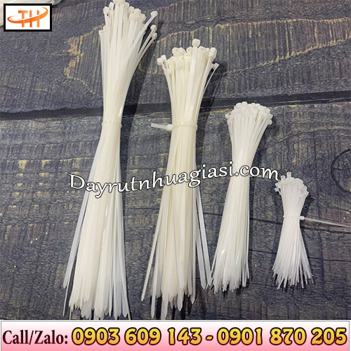 Dây rút nhựa trắng Dây rút nhựa trắng