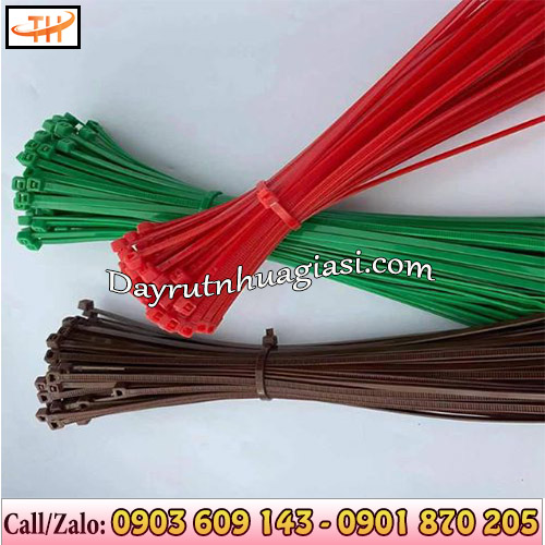 Dây rút nhựa màu Dây rút nhựa màu