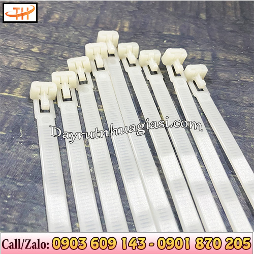 Dây rút nhựa - Dây thít nhựa thiết kế đơn giản nhưng vô cùng tiện lợi Dây rút nhựa - Dây thít nhựa thiết kế đơn giản nhưng vô cùng tiện lợi