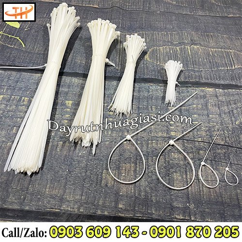 Dây rút màu trắng  Dây rút màu trắng