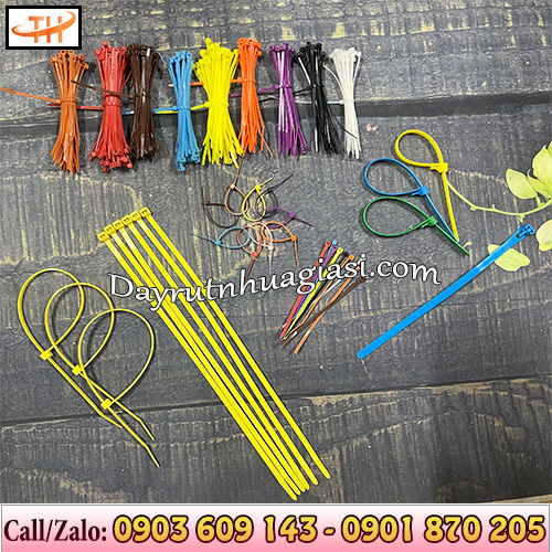 Dây rút nhựa đủ màu Dây rút nhựa đủ màu